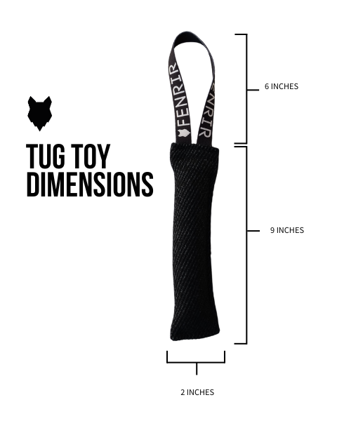 fenrir canine leaders fenrir puppy tug toy sizing chart